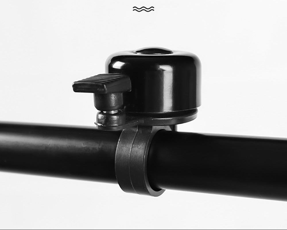 compact universal bicycle handlebar bell with quick-release mount Bowlift