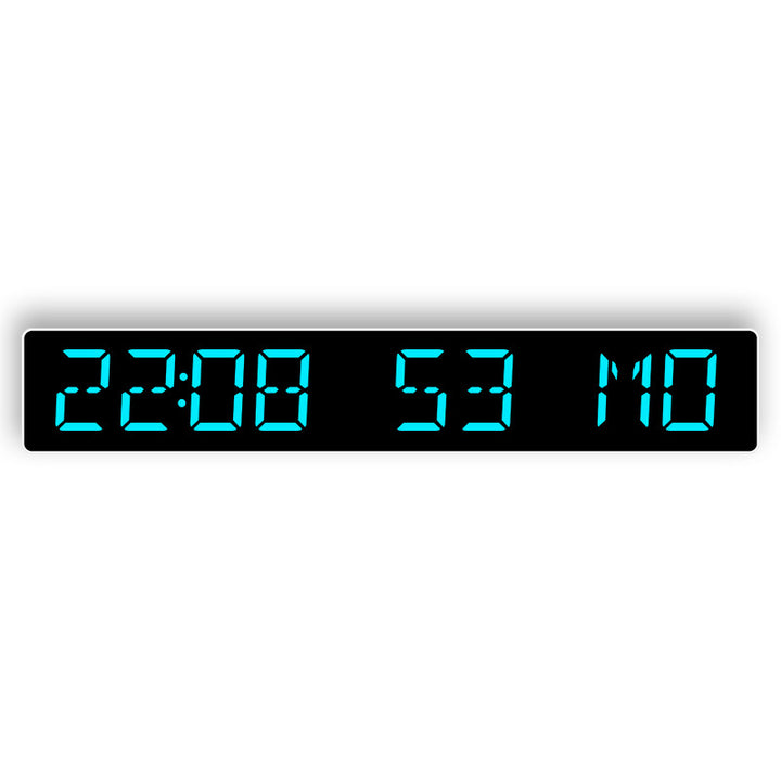 Digital wall clock with large LED display Bowlift