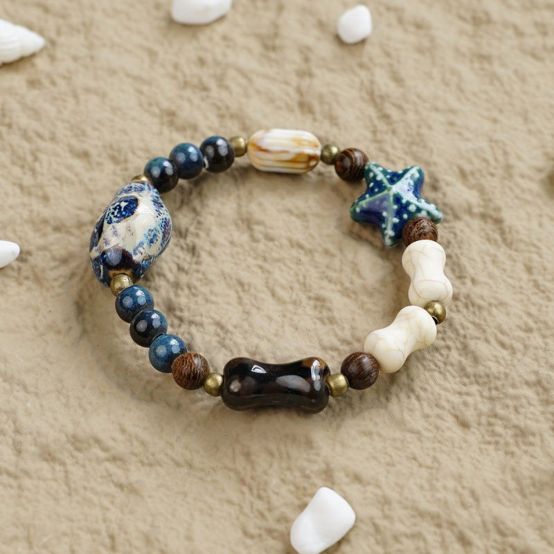 Heart-Shaped Beaded Bracelet Bowlift