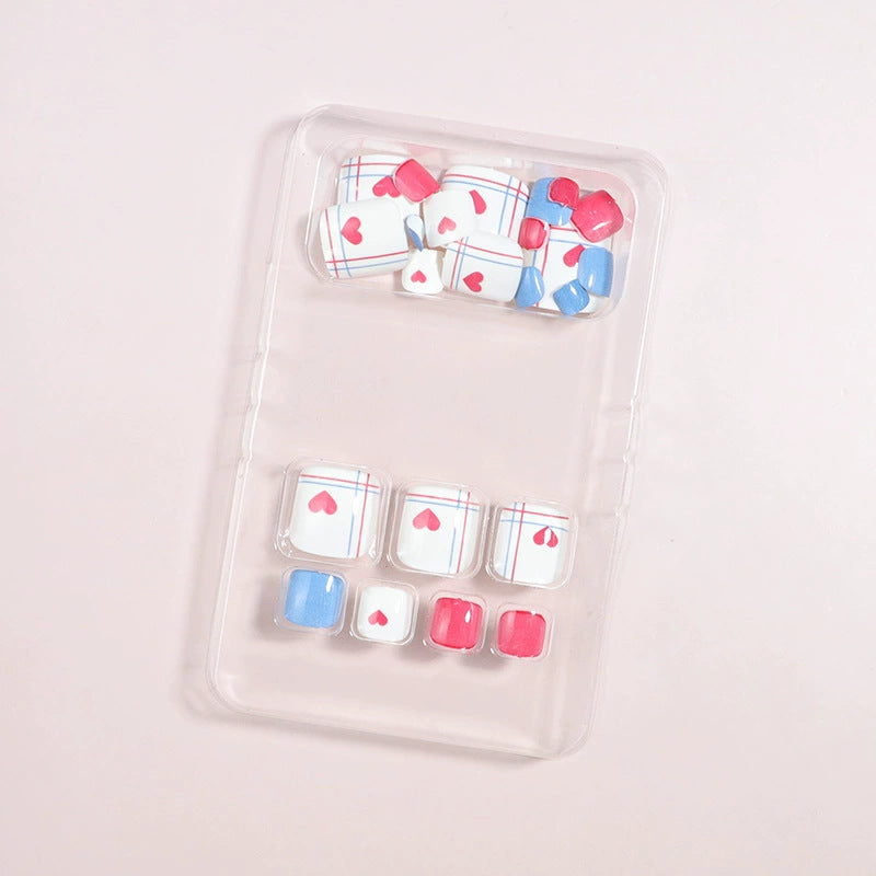 Creative Themed Press-On Nail Set Bowlift