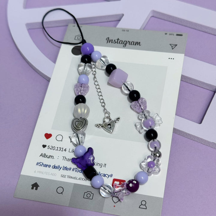 Adjustable Beaded Charm Bracelet Bowlift