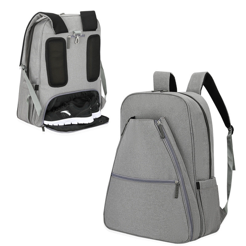 Multi-Compartment Fitness Backpack with Shoe Storage Bowlift