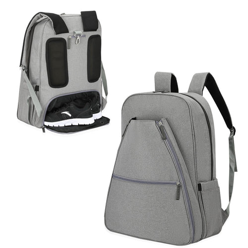 Multi-Compartment Fitness Backpack with Shoe Storage Bowlift