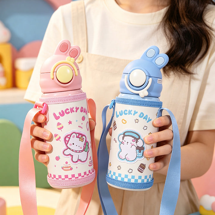 Children's Water Bottle with Sweet Design Bowlift
