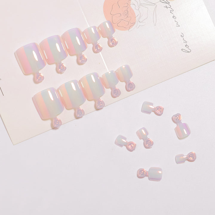 Premium Glossy Nail Art Pedicure Set Bowlift