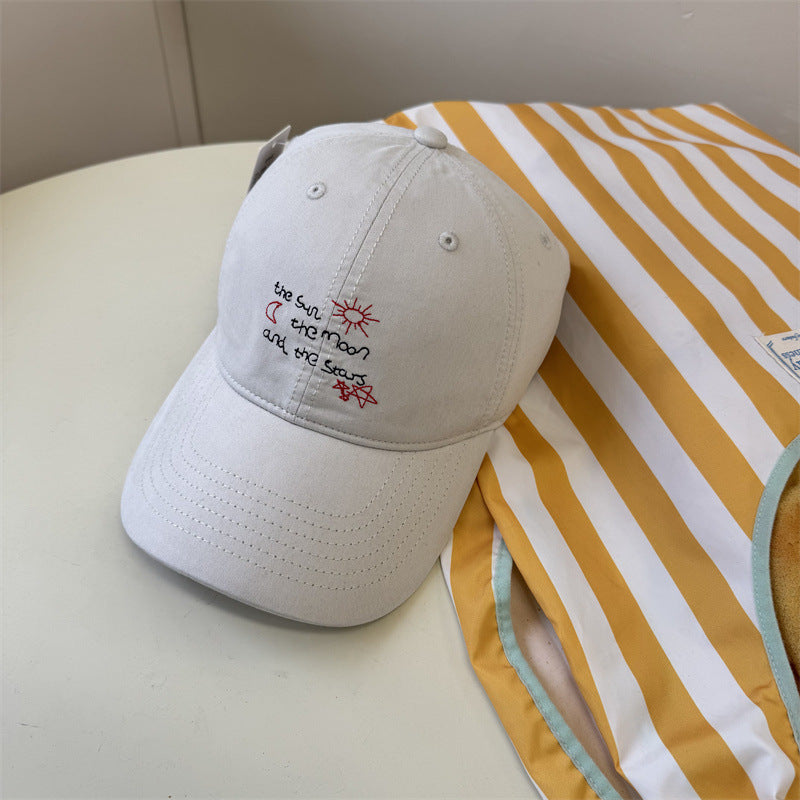 Women's Casual Embroidered Dad Cap Bowlift
