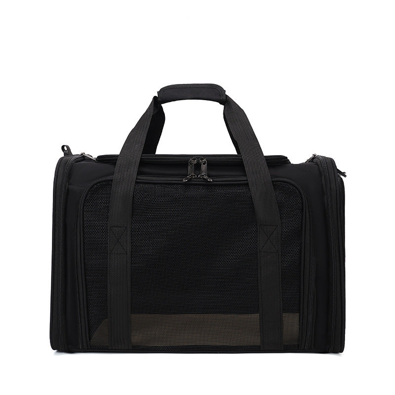Unisex Pet Transport Bag with Breathable Mesh Bowlift