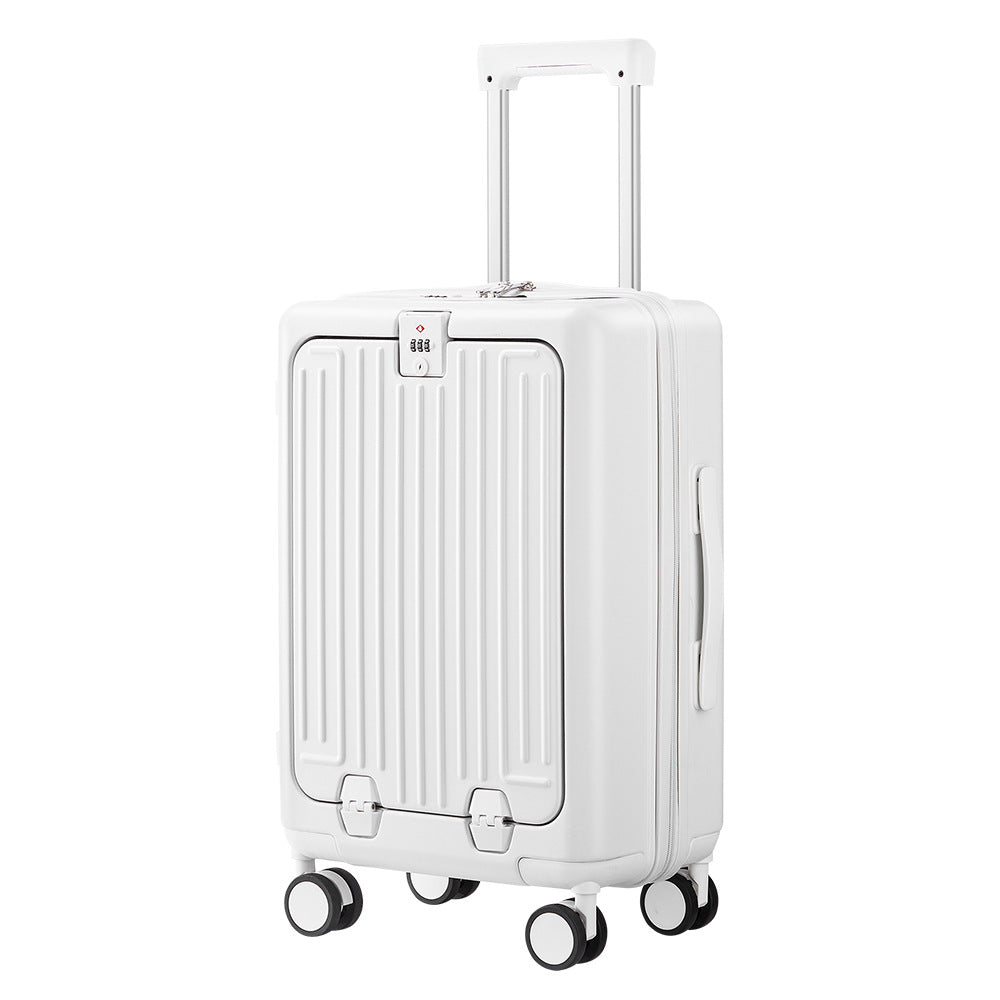 Compact Hard-Shell Rolling Suitcase