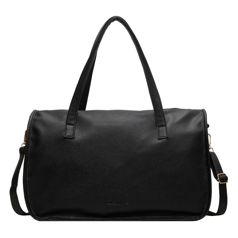 Elegant Tote Bag Made of High-Quality Faux Leather Bowlift