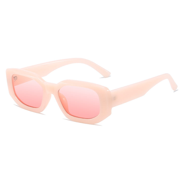 Ladies' fashionable square sunglasses with distinctive Bowlift frame