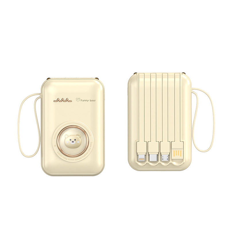Powerbank with Cute Bear Design By Bowlift