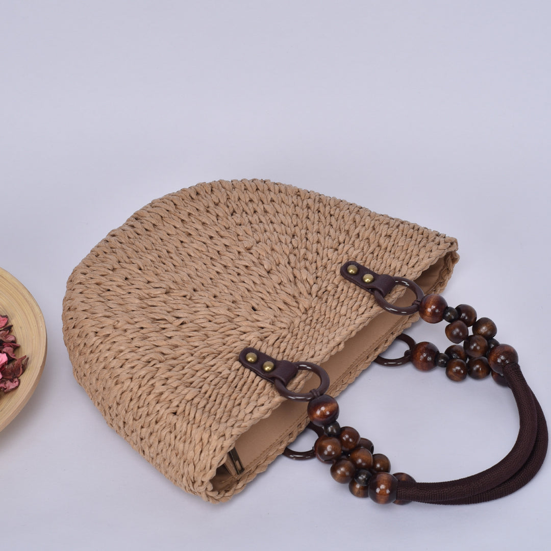Elegant Bast-Handbag Bowlift