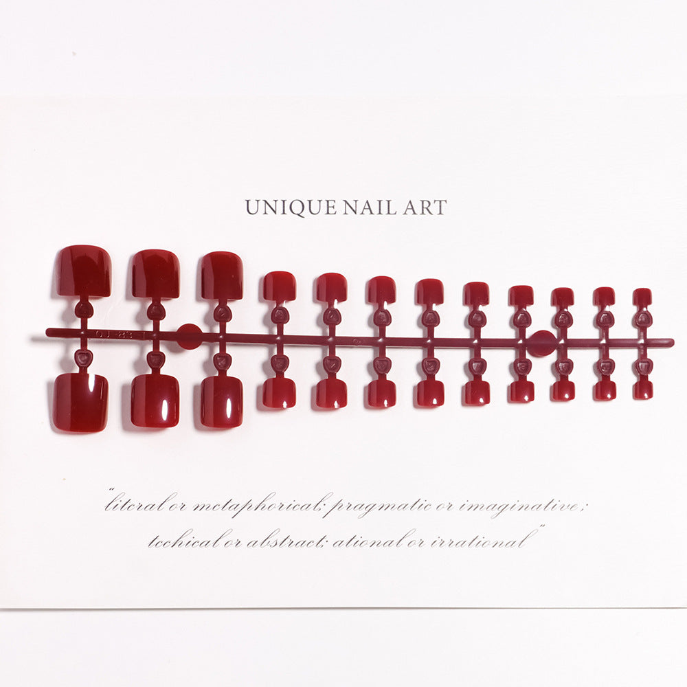 Premium Press-On Nail Art Set Bowlift