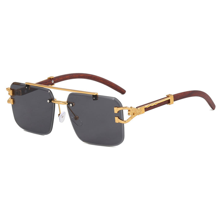 Women's fashionable glasses with innovative frame and luxurious wood detail Bowlift