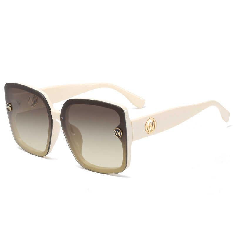 Women's square sunglasses with gradient lenses Bowlift