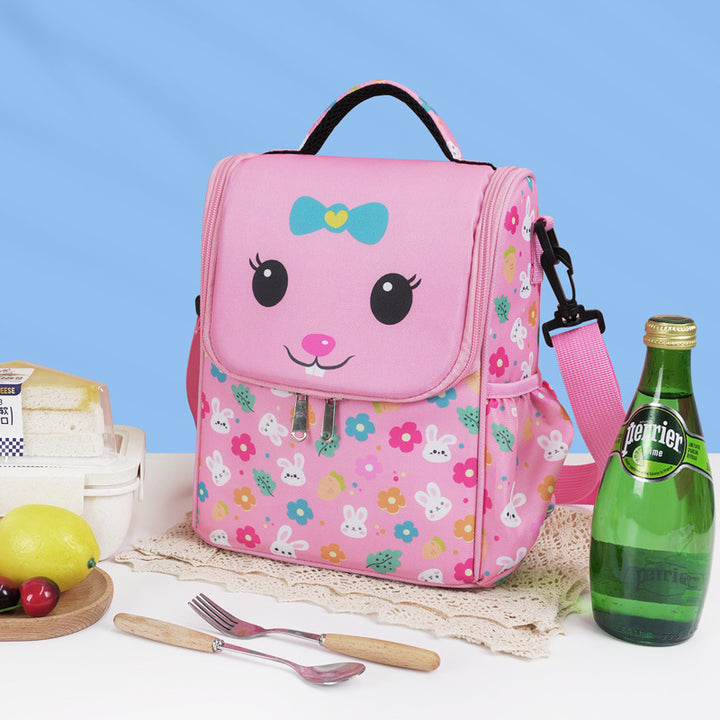 Cute Cartoon-Themed Lunch Carrier Bowlift