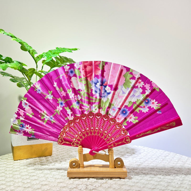 Ladies Folding Fan Bowlift