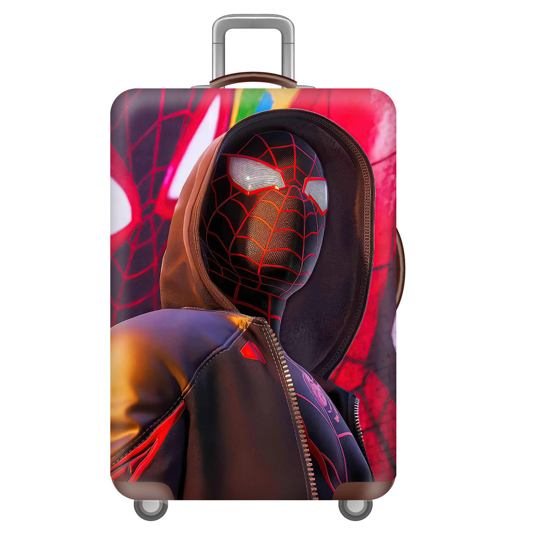 Unisex hard-shell suitcase with cool demotivating Spiderman design Bowlift