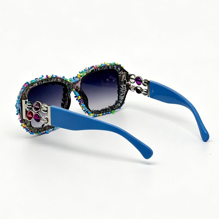 Women's sunglasses with creative candy trim Bowlift