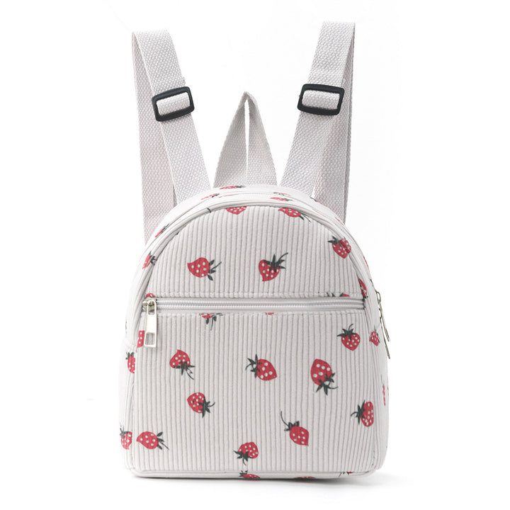 Mini Backpack in Cute Strawberry Design Bowlift