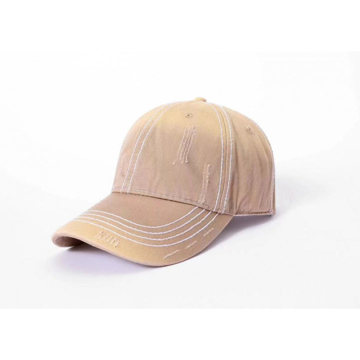 Men's Classic Distressed Cotton Baseball Cap Bowlift