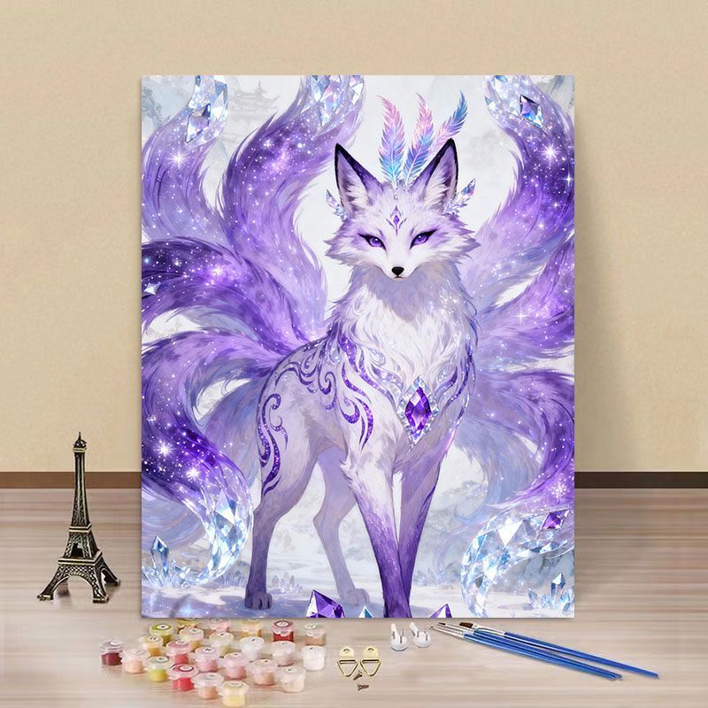 Fantasy-Themed Paint by Numbers Kit Bowlift
