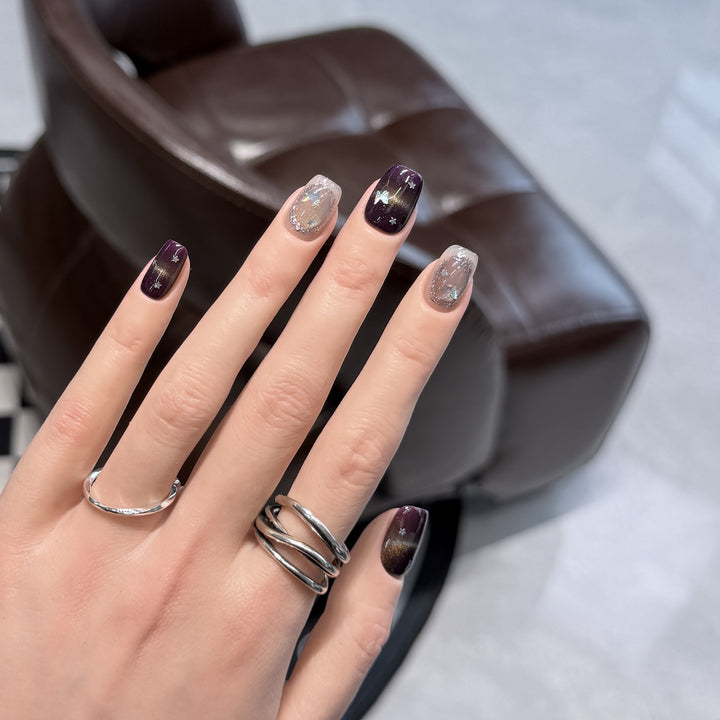 Starry Gradient Nail Art Set Bowlift
