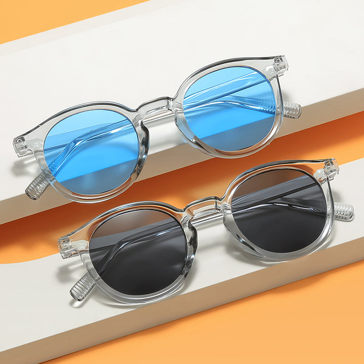 Retro-Inspired Round Sunglasses Bowlift
