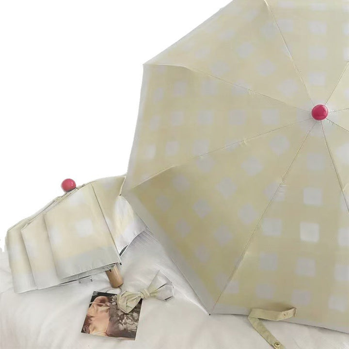 Women’s Foldable Umbrella with Special Design Bowlift
