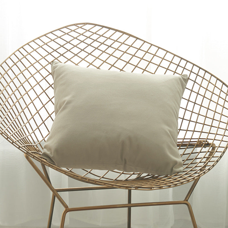 Plush Modern Accent Pillow