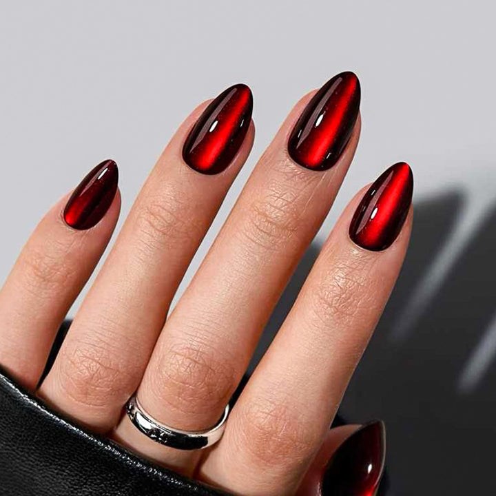 Glossy Gel Press-On Nail Set Bowlift
