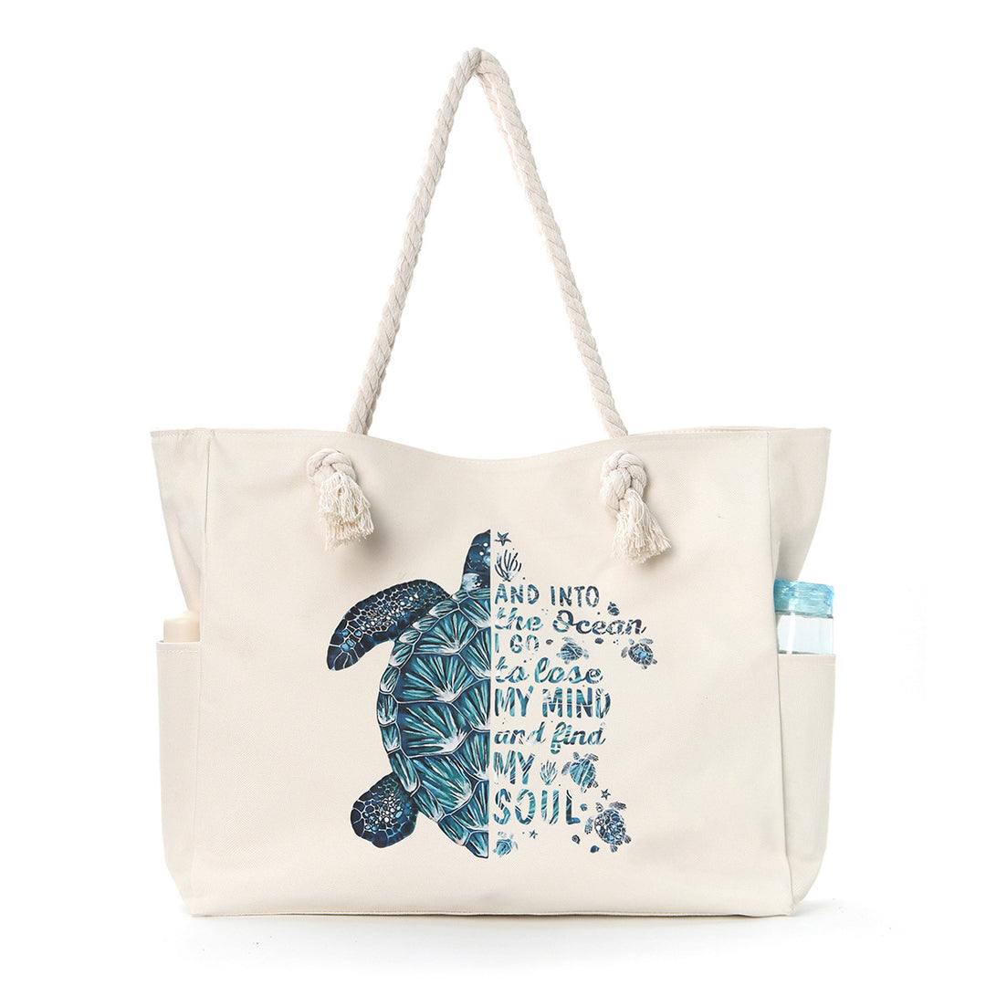 Beach bag with practical side pockets and robust design Bowlift