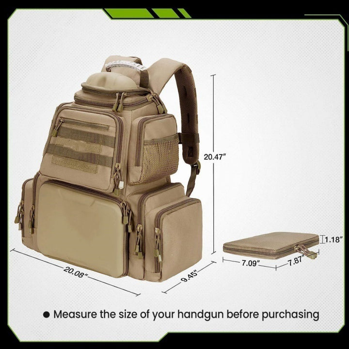 Tactical Multi-Pocket Cargo Backpack Bowlift