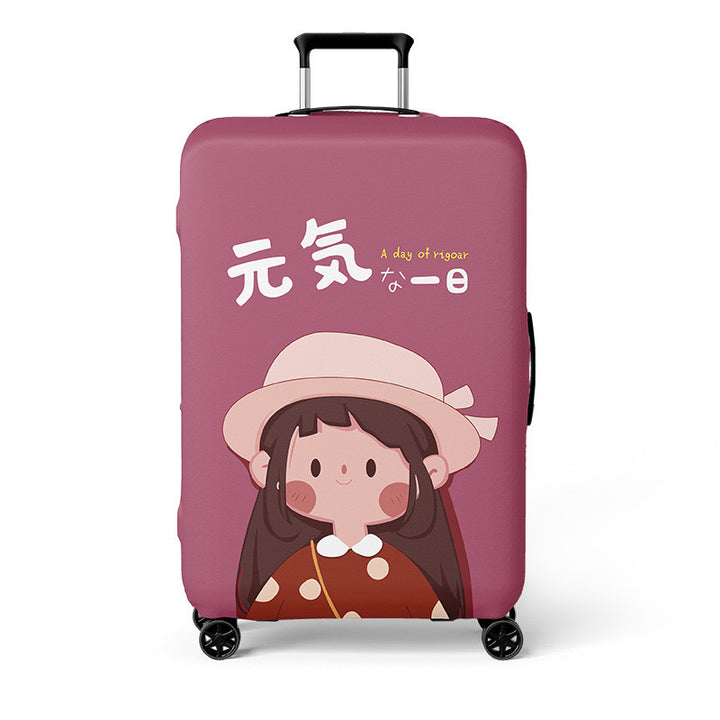Patterned Hard Shell Luggage Bowlift
