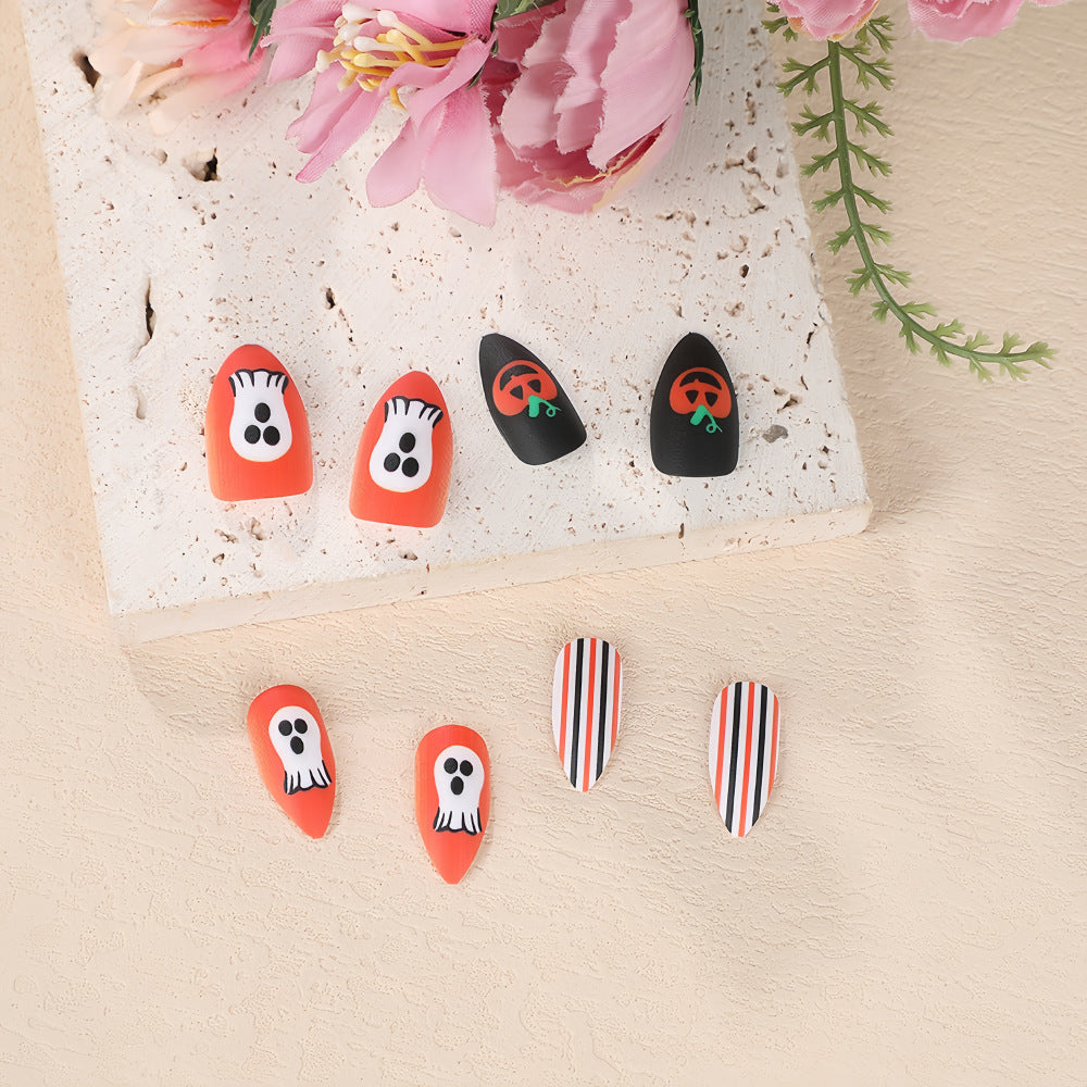 Halloween Theme Artificial Nails Bowlift