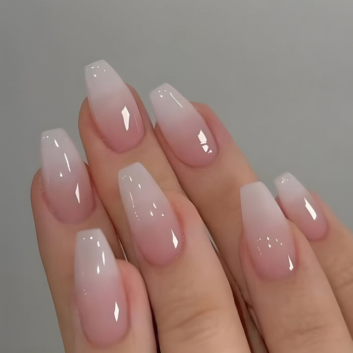 Elegant Floral Bow Press-On Nail Tips Bowlift