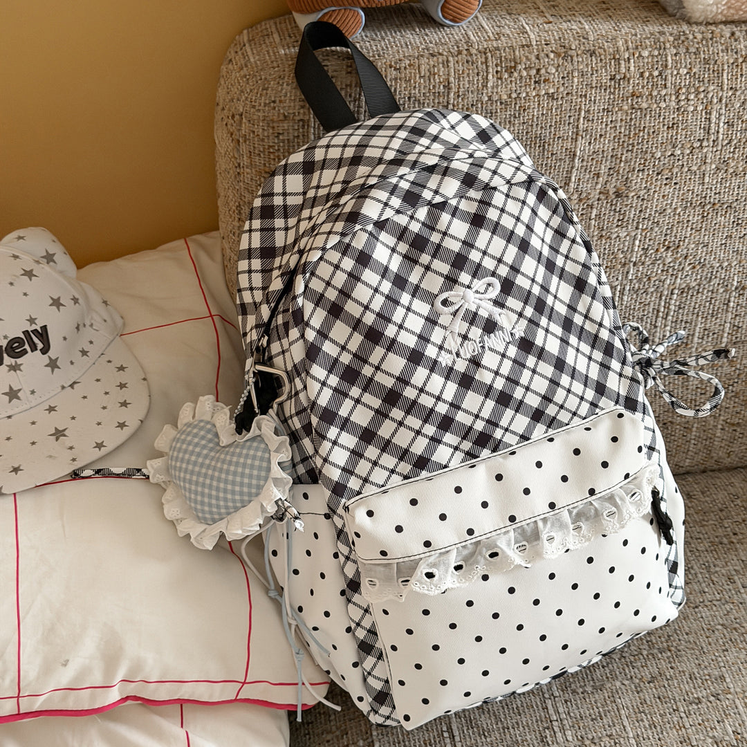 Cute Decorative Printed Backpack Bowlift
