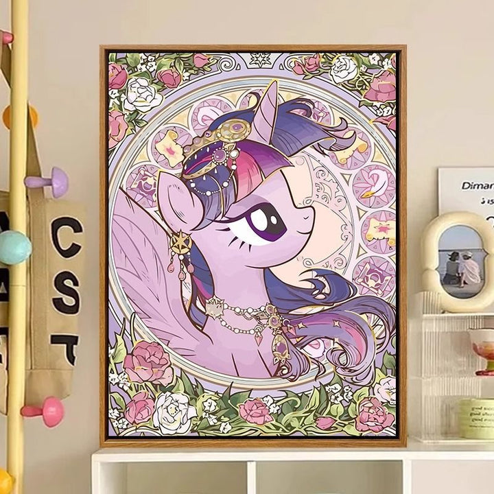 Cartoon-Inspired Fantasy Character Canvas Art Print Bowlift
