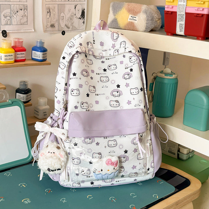 Cartoon Character-Themed Backpack