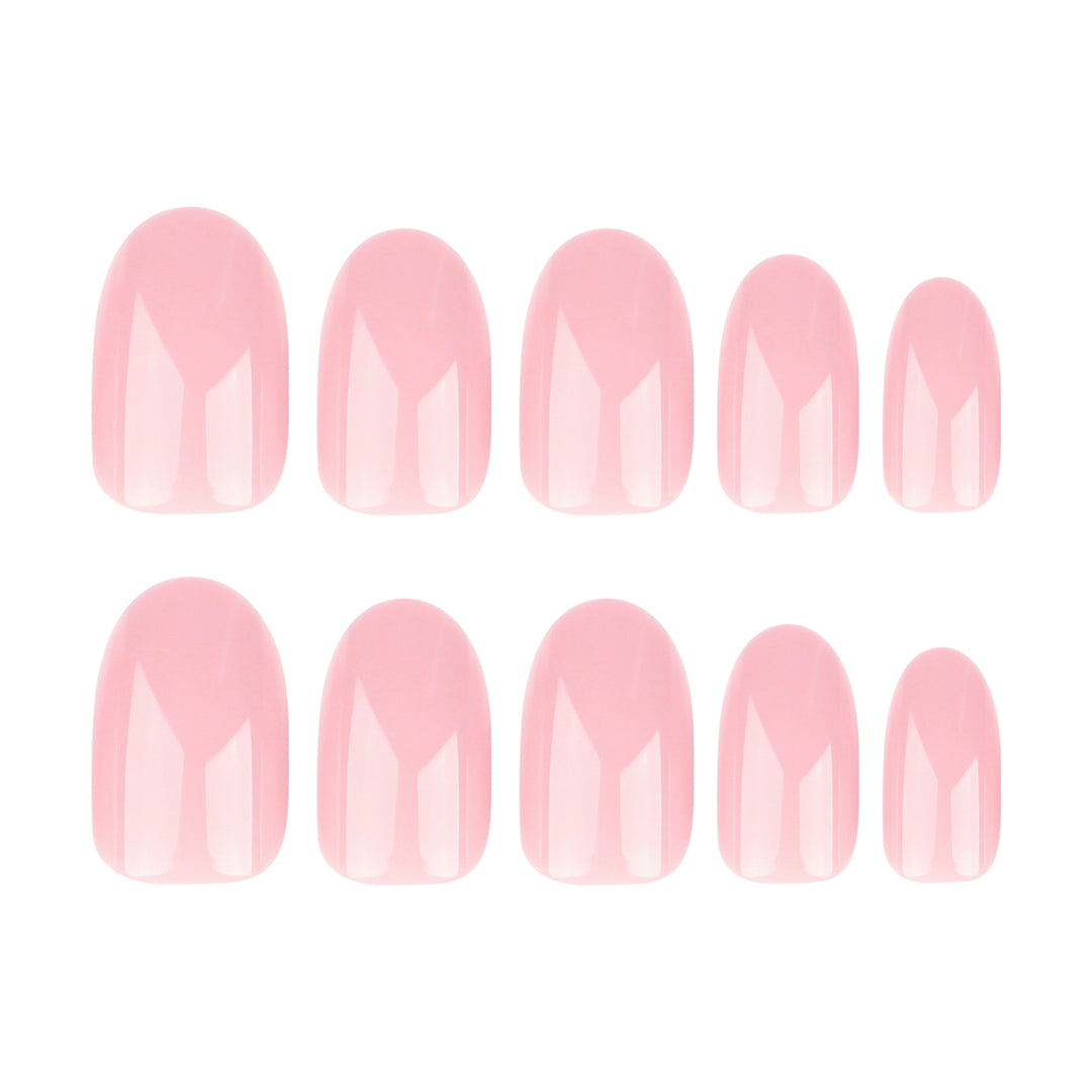 Elegant artificial nails with glossy surface Bowlift