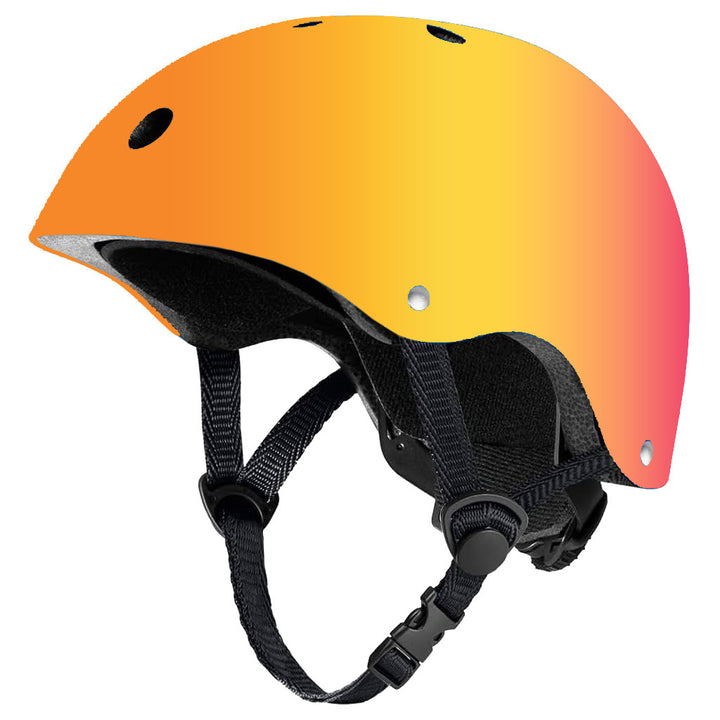 multi sport protective skate and cycling helmet with EPS impact foam and adjustable chin strap Bowlift