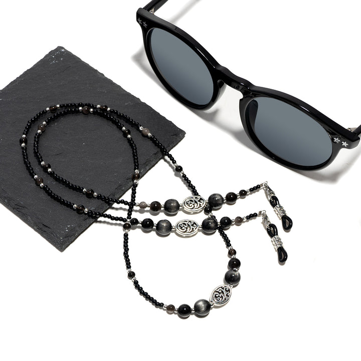Beaded Eyewear Retainer Bowlift