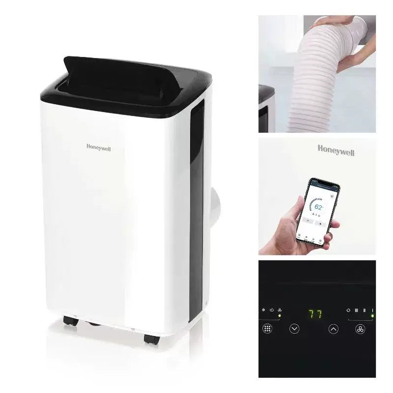 Unisex One Size smart portable air conditioner with WiFi app control, dehumidifier, fan and digital touch display Bowlift