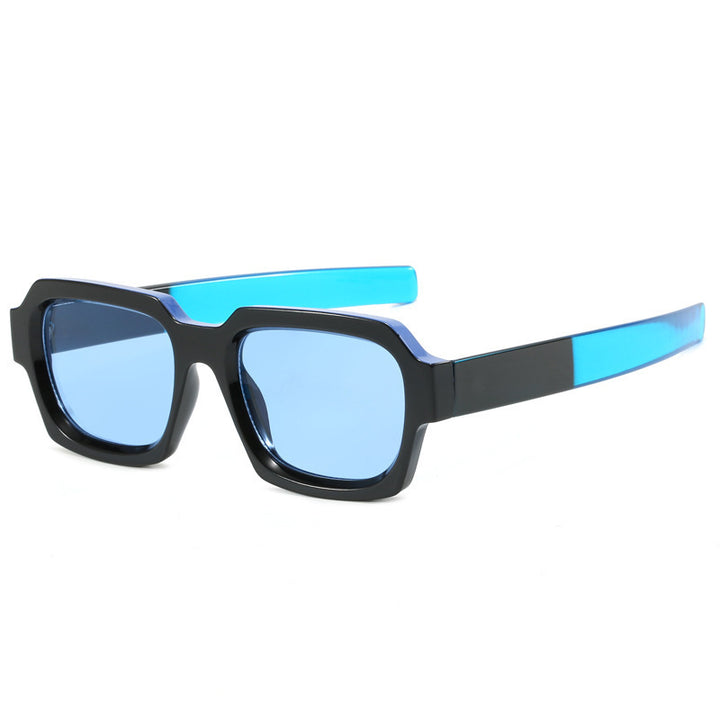 Women's sunglasses with eye-catching rectangular frame and UV protection Bowlift