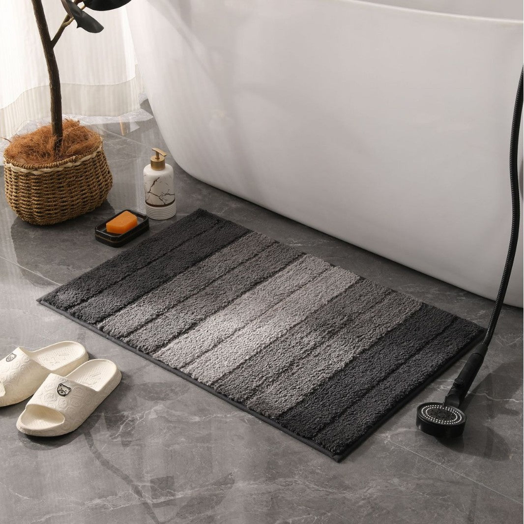 Cozy Textured Bath Mat Bowlift