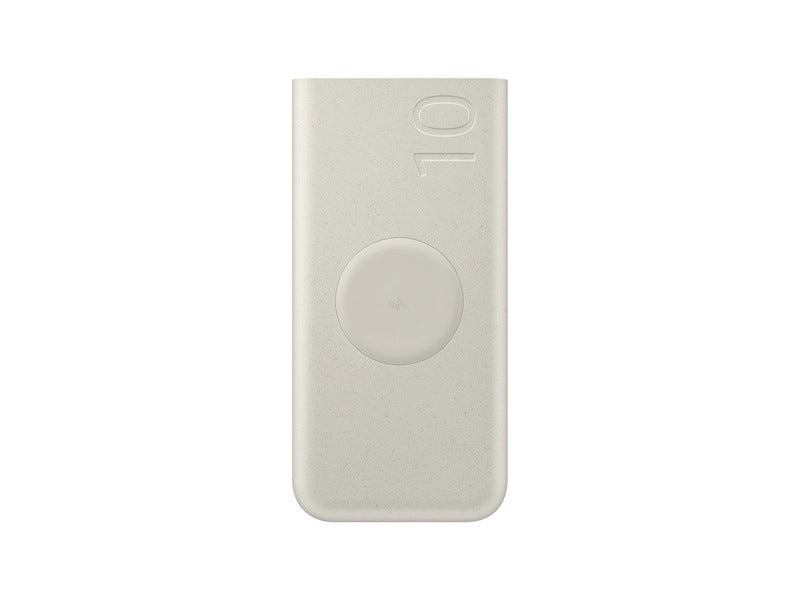 Slim Magnetic wireless power bank with built-in USB-C fast charge and textured eco-shell Bowlift