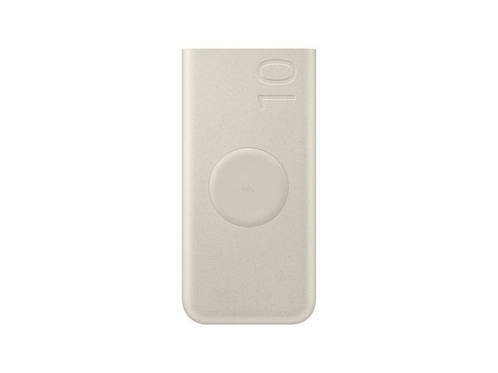 Slim Magnetic wireless power bank with built-in USB-C fast charge and textured eco-shell Bowlift