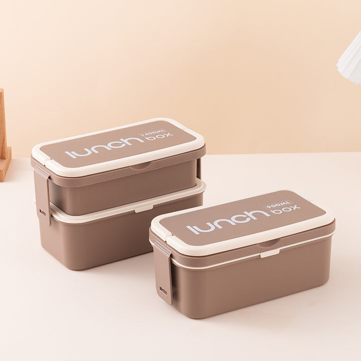 Multi-Tiered Lunch Box with Airtight Seal