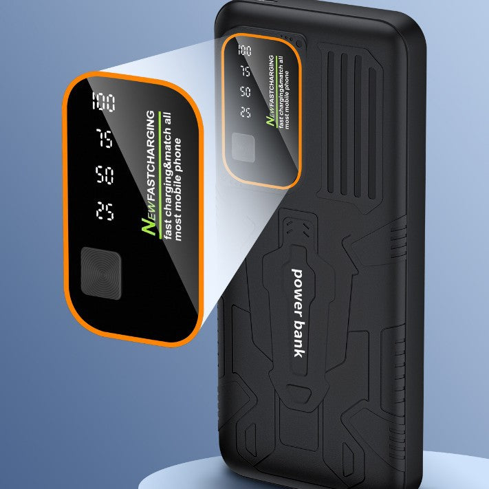Robust power bank with intelligent LCD display Bowlift