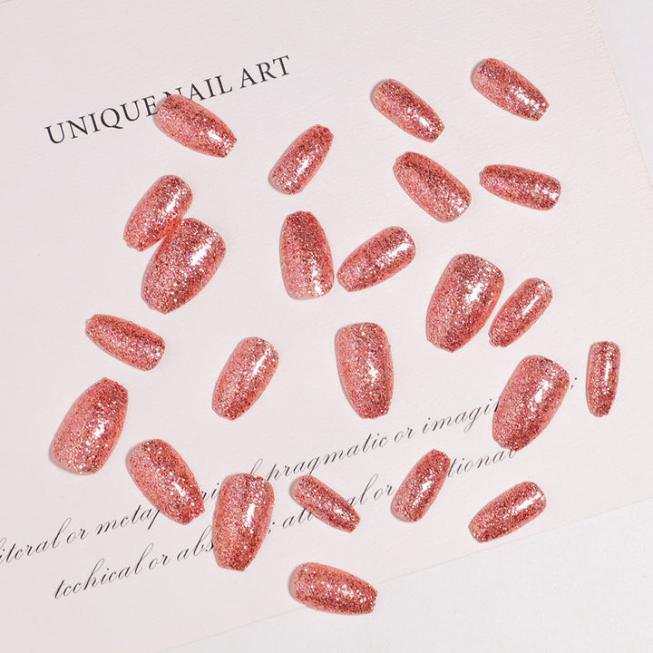 Glittery Acrylic Press-On Nail Kit Bowlift